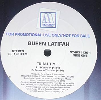Queen Latifah U N I T Y Amazon Com Music