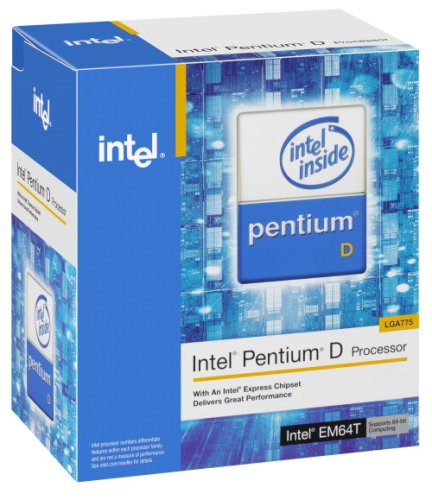 Intel pentium d 805 dual core processor 2.66ghz 533fsb
