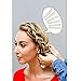 Velscrun 300 Pack Bobby Pins Bun U Shaped Hair Pins Metal Hair Clips for Hair Decoration (Brown)