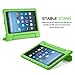 MoKo Case for All-New Amazon Fire HD 8 Tablet (6th/7th/8th Generation, 2016/2017/2018 Release) Kids Shock Proof Convertible Handle Light Weight Protective Stand Cover Case for Fire HD 8,Green