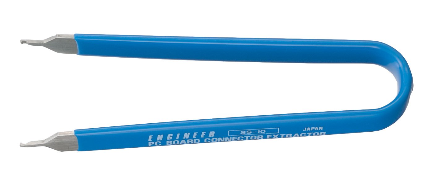 PCB Edge Multi Way Cable Connector Extractor/inserter/Puller. Made in Japan. ENGINEER ss-10