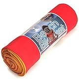 Microfiber Beach Blanket/Outdoor Picnic Blankets (64 x 76 inches) XL Beach Towel – Fits Two – Corner Anchor Pockets – Sand Free – Fast Dry – Travel – Sport – Camping