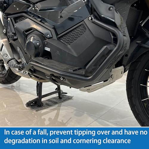WOOGA Engine Guard Protectors Crash Bar, Motorcycle Engine Bumper Crash Bar Suitable for Ho&n&da X-ADV 750 2017 2018 2019 2020 2021 2022 2023 2024 2025 2026 (Black B)