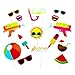 SIXQJZML 16pcs Hawaii Themed Summer Party Photo Booth Props Kit DIY Luau Party Supplies For Kids Birthday Holiday Wedding Beach Party