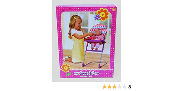 my sweet love baby doll high chair