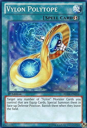 Yu-Gi-Oh! - Vylon Polytope (HA06-EN056) - Hidden Arsenal 6: Omega Xyz - 1st Edition - Super Rare