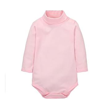 baby girl turtleneck bodysuit