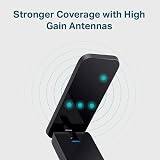 TP-Link AC1900 USB 3.0 WiFi Adapter Archer T9UH Dual Band High Gain Antennas PC view 4