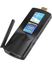 MeLE Mini PC Stick Computer 8GB DDR 128GB eMMC Windows 10 Pro Celeron J4125 Processor Quad-Core Fanless Mini Desktop 4K HDMI BT4.2 2.4G/5.0G Dual Band WiFi USB3.0