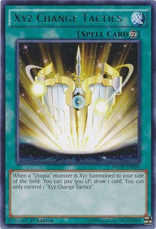 Yu-Gi-Oh! - Xyz Change Tactics (NECH-EN094) - The New Challengers - Unlimited Edition - Rare