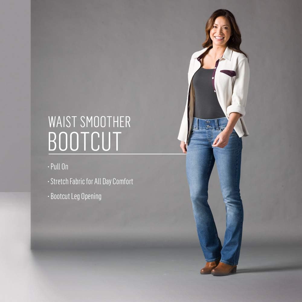 riders by lee indigo pull on jeans