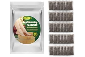 30pcs Lymphatic Drainage Ginger Foot Soak,Natural Mugwort Herb Foot Soak,Ginger Foot Bath Bag Reduce Leg Muscle Pain Foot Car