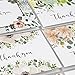 Thank You Cards: Posh Floral Bulk Set of Blank Note Cards - Personalized Greeting Card for Business Notes, Party Events and More - Assorted Modern Pack with Envelopes and Pretty Stickers Inside