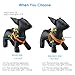 URPOWER Dog Harness Durable Dog Leash Heavy Duty & Adjustable Dog Collar Anti-Twist Dog Leash Harness for Small Medium & Large Dogs Perfect for Walking Running Training (M(14.5
