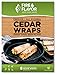 Fire & Flavor Fire & Flavor 8.5 x 6.25 Inch Western Red Cedar Wraps (8 Papers), 2 Ounce Package