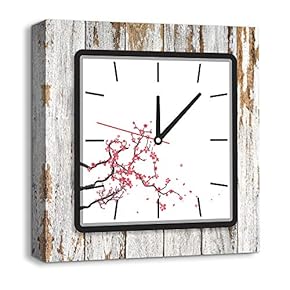 Canvas Wall Art Abstract Cute Clock...