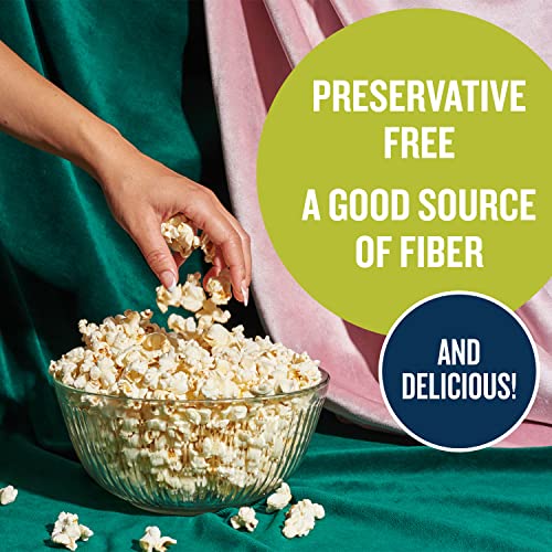 SkinnyPop Butter Microwave Popcorn Bags, Healthy Snacks Microwavable