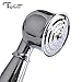 TAPCET Classical Shower Head Brass Handheld Showerhead 6 Style With 2.0 GPM Water Saving Sliver Color