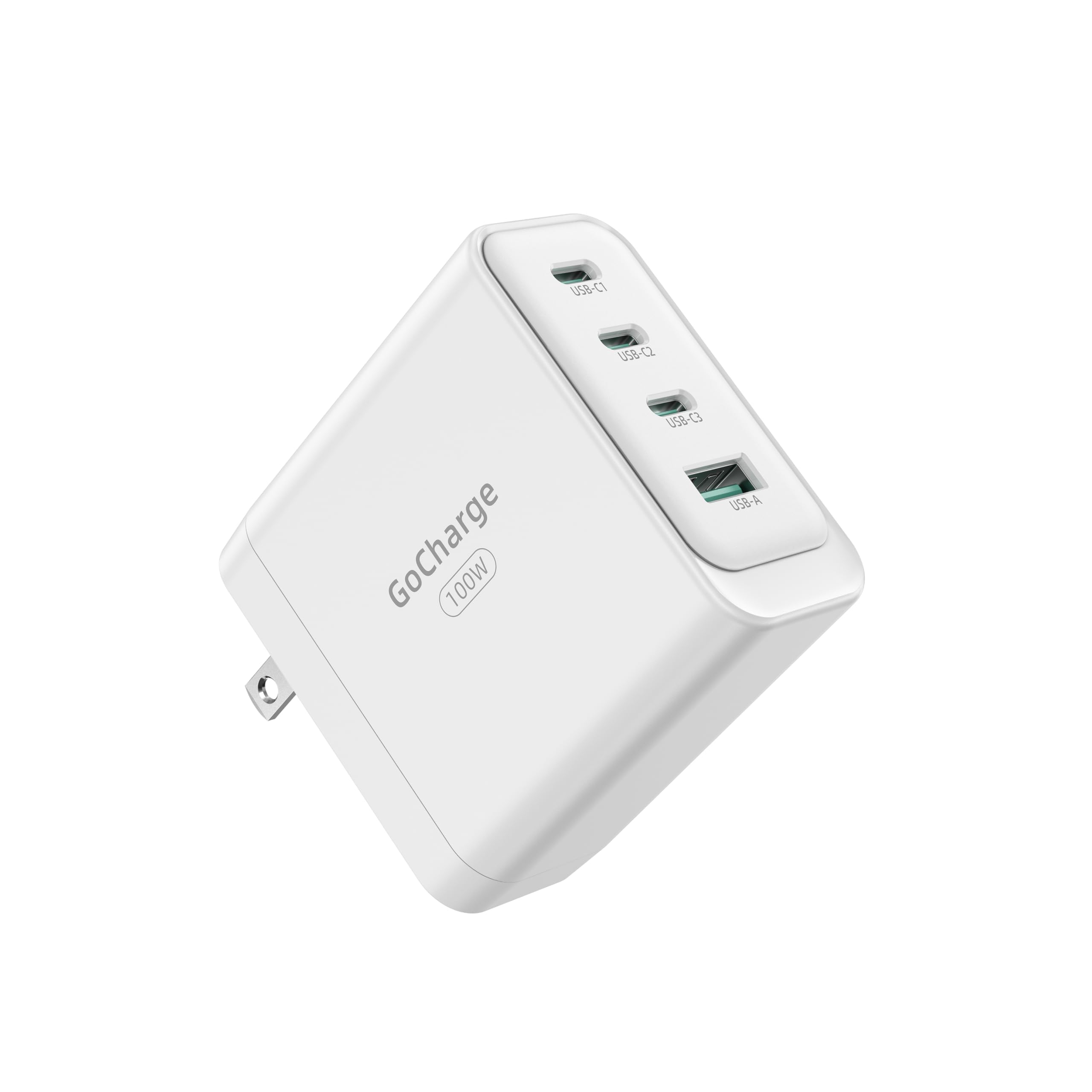 Photo 1 of 100W USB C Charger, Innostyle GaN Wall Charger, 4-Port Compact Fast Wall Charger, for MacBook Pro/Air, Pixelbook, iPad Pro, iPhone 17/16/Pro, Galaxy S25/S24, Note20, Pixel, Apple Watch, and More