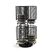 Mind Reader 2-Tier Tassimo Coffee Storage Carousel Rack, Black