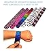 Dazzling Toys Slap Bracelets for Kids Bulk – Kids Snap Bracelets -Halloween Slap Bracelets for Kids – Slap On Bracelets for Kids Party Favors/Carnival/Classroom Prizes – Slap on Wristbands - 50 Pcs