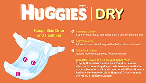 huggies dry taped diapers