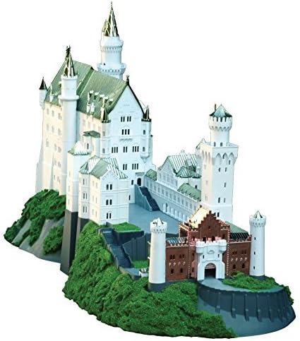 1/220 German castle Neuschwanstein Castle luxury-plated version of plastic model NSG