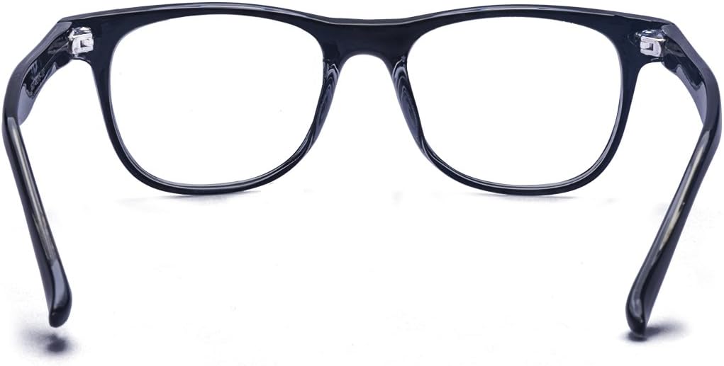 Outray Children Kids Teens Blue Light Filter Computer Glasses for Blocking UV Headache Anti Eye Eyestrain Transparent Lens Gaming Glasses Black - Image 4