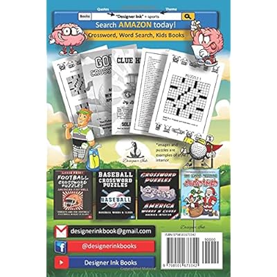 Buy Golf Crossword Puzzles Golfers Courses Terms Legends Golfing Sports Interior Easy To Hard Words All Ages Activity Paperback May 9 2021 Online In Vietnam B094lbqlns