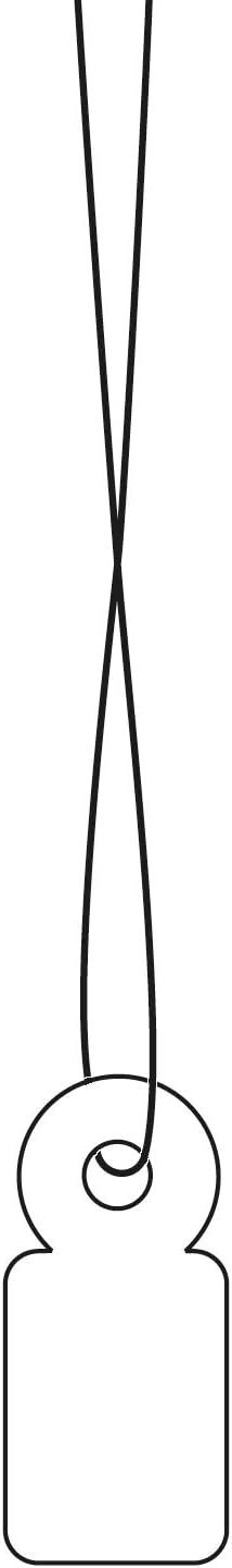 HERMA Hanging Tags with White Thread, 1000 Pieces, 10 x 22 mm, Thread Length approx. 8 cm, Mini Cardboard Price Tags - Image 4