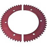 Pinkhatcat 35 Chain Sprocket Go Kart 57T Split Aluminum Sprockets Multiple Sizes Mini Bike