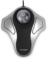 Kensington Orbit Trackball Wired Ambidextrous Optical 40mm Ball Space Grey view 3