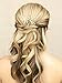 Unicra Wedding Hair Pins Hair Set Jewelry Decorative Wedding Hair Accessories for Brides and Bridesmaids Pack of 2 (Silver)