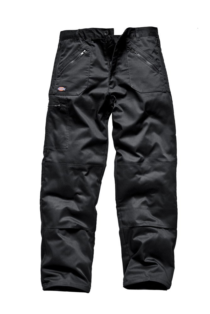 Dickies Grafter Duo Tone Trousers (WD4930) WD4930?? BLACK 40S (30'')
