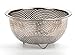 RSVP International Endurance Kitchen Collection Colander Strainer, Berry, Pierced Stainless Steel