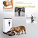 Gasky Automatic Cat Pet Smart Feeder – App Control Dog Food Dispenser with WiFi, Camera, Video, 4.5L Large Capacity,Distribution Alarms, Portion Control, Voice Recording,Timer Programmable