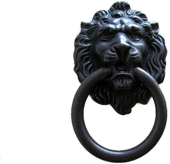 Lion Drawer Pull Lion Head Drop Pulls Door Handles Ring Dresser