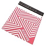 Extra Thick Pink Poly Mailer Bags - 100 Pack 10X13 Llr Supplies, Pink, Envelo.