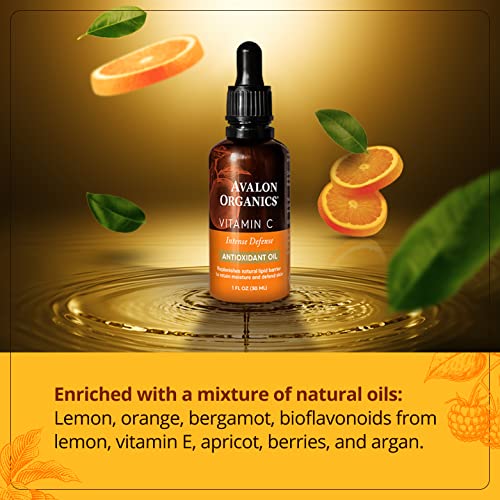 Avalon Organics Vitamin C Oil , AntiAging Serum with Essential Fatty