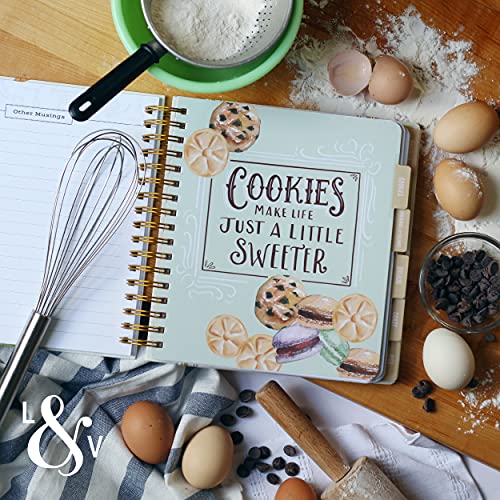 Lily & Val Recipe Book Keepsake Kitchen Diary Baking Edition, Recipe
