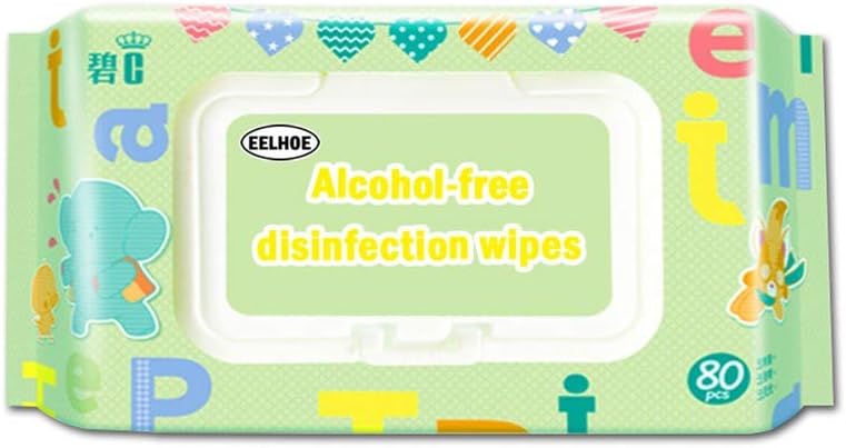 Samury Antibacterial Wet Wipe - 80 Wipes/Pack Tissue Clean Hand Health Care for Before/After Eating, Using the Toilet, Wiping Hands on the go