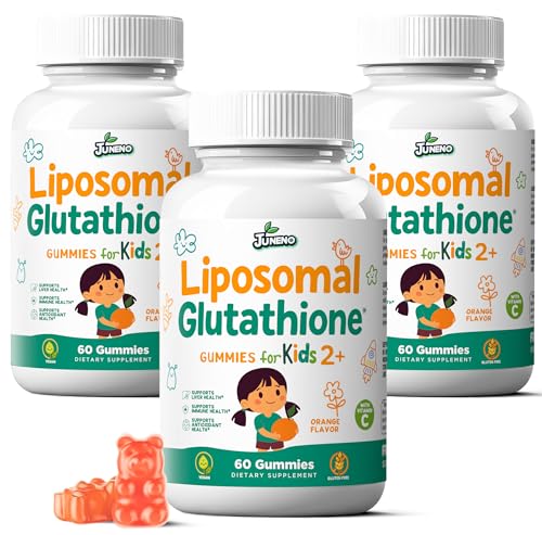 Juneno Liposomal Glutathione Gummies for Kids, Vitamin C Immune Support at Amazon