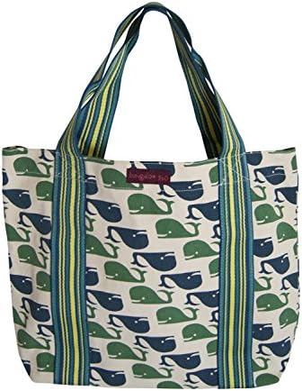 Bungalow 360 Beach Bag (Whales)