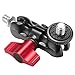 Neewer Mini Multi-Function Double Ball Head with Shoe Mount and 1/4-inch Screw for DSLR Camera LCD Monitor LED Lights, Portable Durable Adapter Mount Made of Aluminum Alloy and Stainless Steel