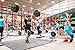 230lb Black Bumper Plates Set (10/25/35/45lb Pairs) - Weight Plates with Low Bounce for Strength Training, Olympic Weight Lifting, Powerlifting, Garage Gym