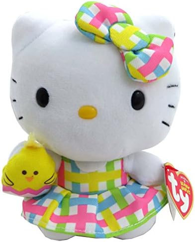 Ty Easter Beanie Babies Hello Kitty Chick