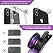 Phone Camera Lens Attachments | ZWARTpro Macro + Wide Angle 2 in 1 Cell Phone Lens Kit for iPhone, iPad, Most Android Smartphones & Tablets + Clip & Travel Case (Bigeye 53mm)