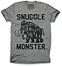 Snuggle Monster Men's T-Shirt - Heathered Gray