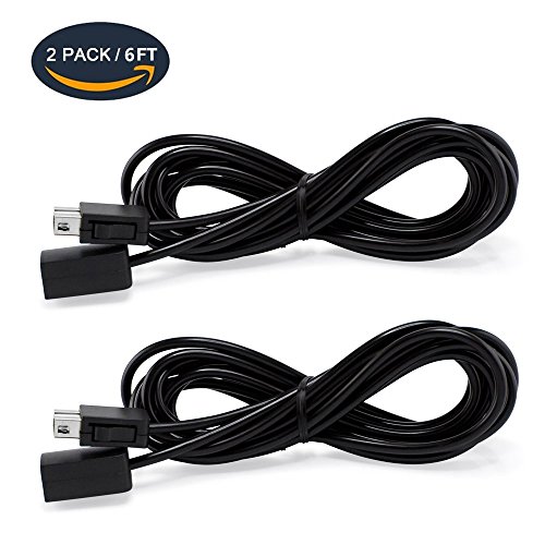 image for YCCTEAM SNES Classic Controller Extension Cable 1.8M/6ft (2-Pack), Ext