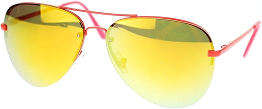 orange mirror lens sunglasses